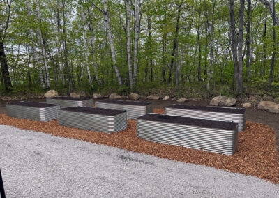 Bacs à jardin personnalisé avec irrigation