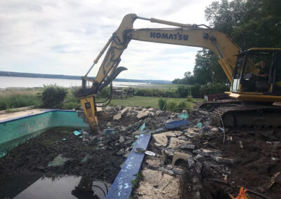 Démolition de piscine